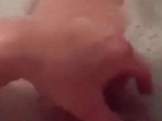 Badezimmer Griff Negermami Masturbation Milf Orgasmus Muschi Verspritzen